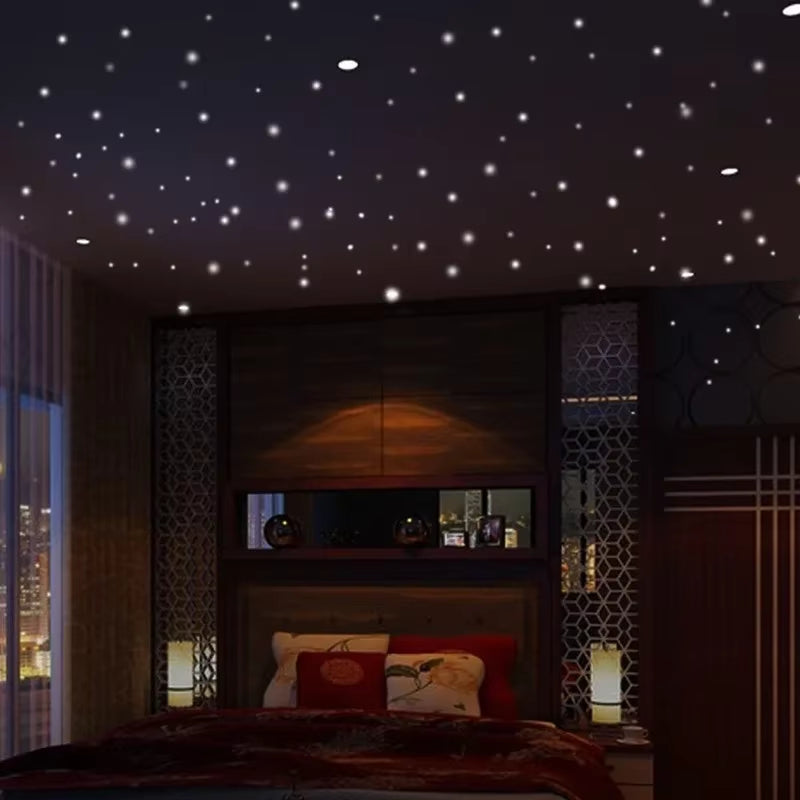 407Pcs Luminous Wall Stickers Wall Decor Glow in the Dark Star Vinyl Sticker for Kid Room Creative Fluorescent Party Decoration